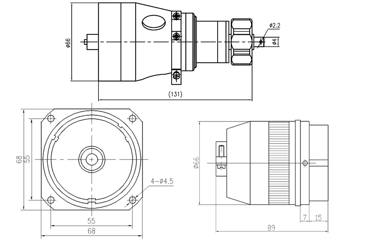 YF8 Type Circular Umbilical Connector YF8 86105 Connector