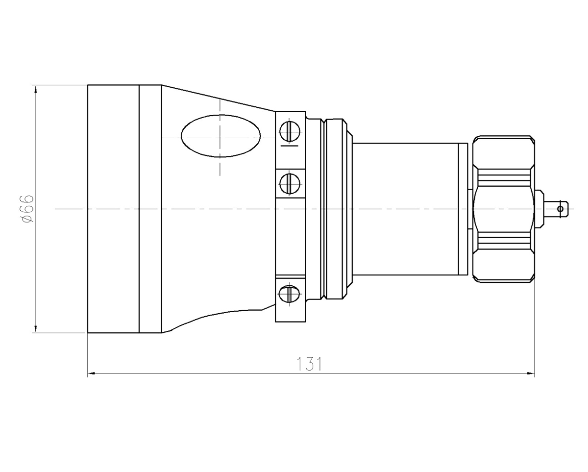 YF8 Type Circular Umbilical Connector YF8 94TDZ Connector 1