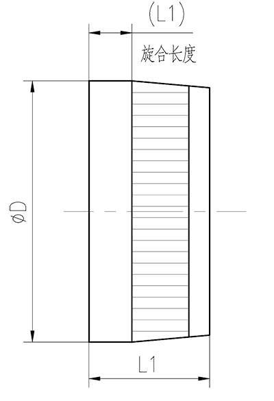 YQ2 drawings Nut Type Cable Cover