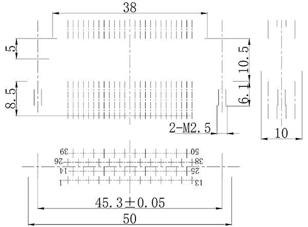 j43 50zk Product drawing
